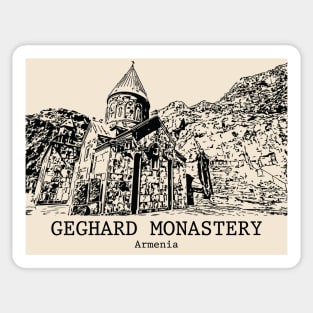 Geghard Monastery - Armenia Sticker